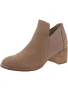 Eileen Fisher Bayo Leather Booties In Beige
