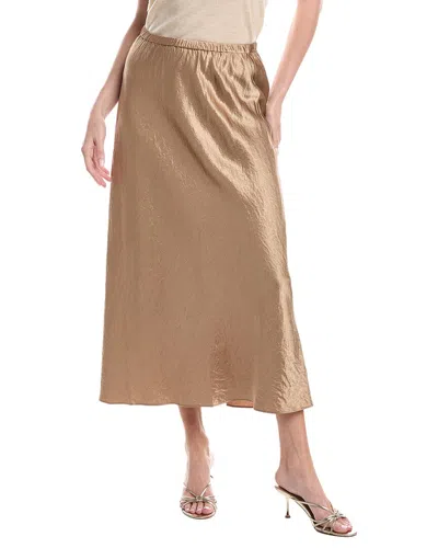 Eileen Fisher Bias Skirt In Yellow