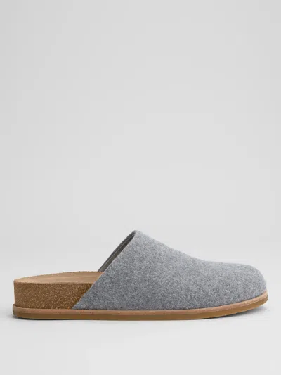 Eileen Fisher Bios Flannel Mule In Multi
