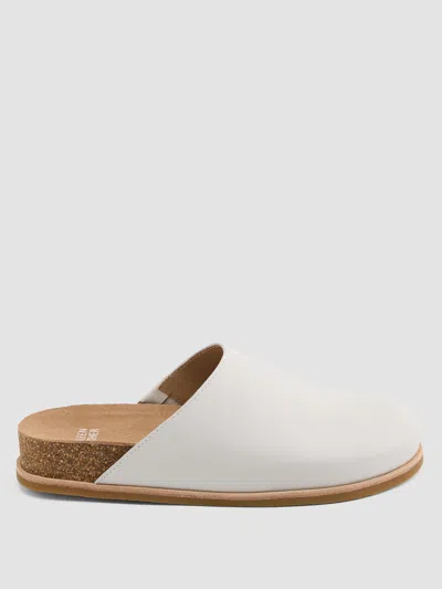Eileen Fisher Bios Leather Mule In White