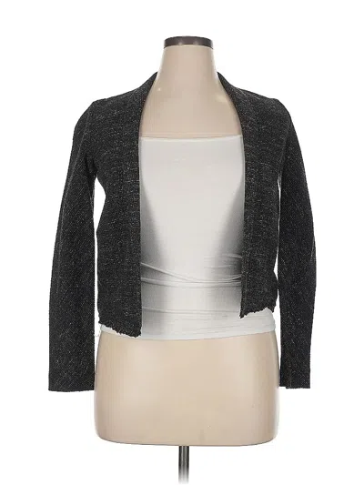 Pre-owned Eileen Fisher Blazer Jacket In Black