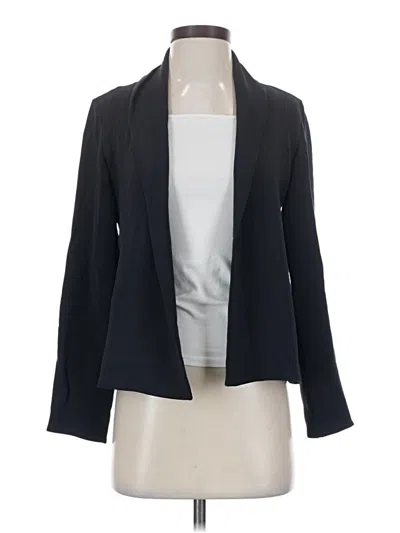 Pre-owned Eileen Fisher Blazer Jacket In Black