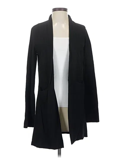 Pre-owned Eileen Fisher Blazer Jacket In Black