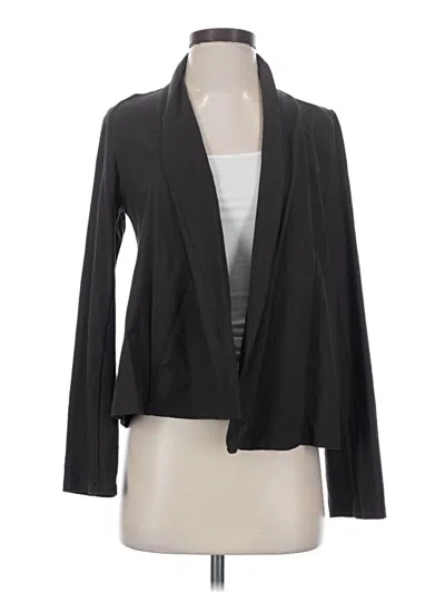 Pre-owned Eileen Fisher Blazer Jacket In Black