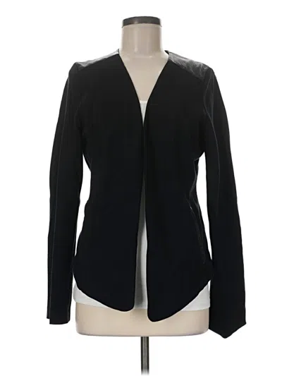 Pre-owned Eileen Fisher Blazer Jacket In Black