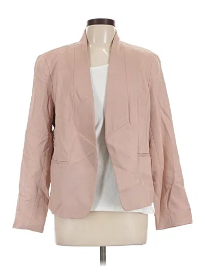 Pre-owned Eileen Fisher Blazer Jacket In Pink