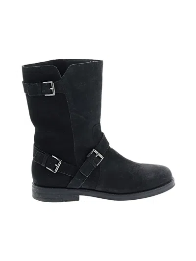 Pre-owned Eileen Fisher Boots In Black
