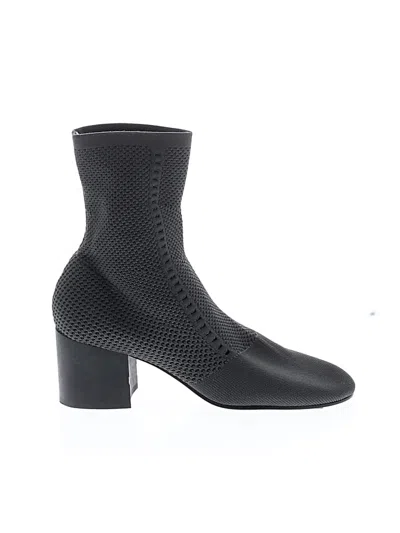 Pre-owned Eileen Fisher Boots In Gray