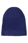 Eileen Fisher Bouclé Cashmere Blend Beanie In Blue