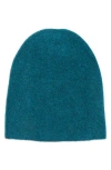 Eileen Fisher Bouclé Cashmere Blend Beanie In Blue