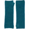 Eileen Fisher Bouclé Knit Fingerless Gloves Knit Fingerless Gloves In Green