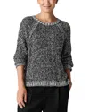 EILEEN FISHER BOUCLE SWEATER