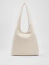 Eileen Fisher Boucle Wool Knit Shopper Tote In Neutral