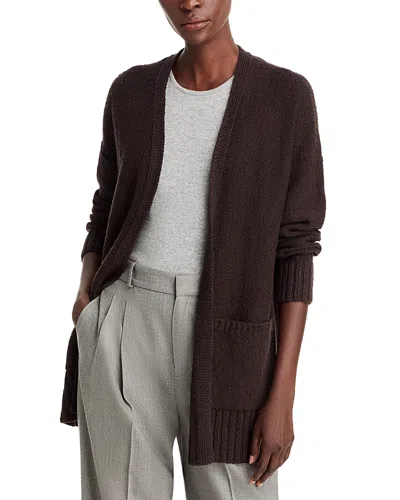 Eileen Fisher Boxy Cardigan In Espresso