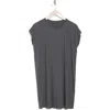 Eileen Fisher Boxy Crewneck Dress In Slate