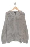 Eileen Fisher Boxy Organic Cotton Sweater In Moon