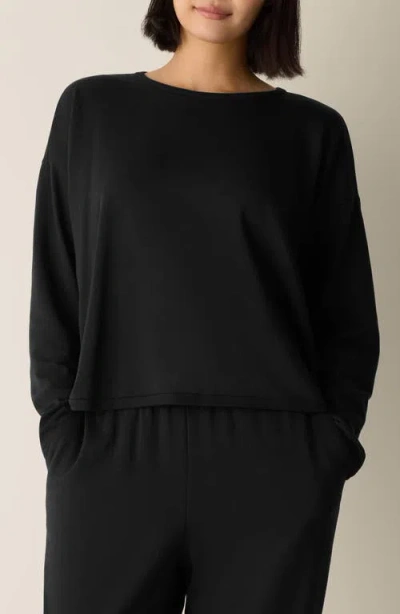 EILEEN FISHER EILEEN FISHER BOXY TERRY TOP