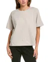 Eileen Fisher Boxy Top In Beige