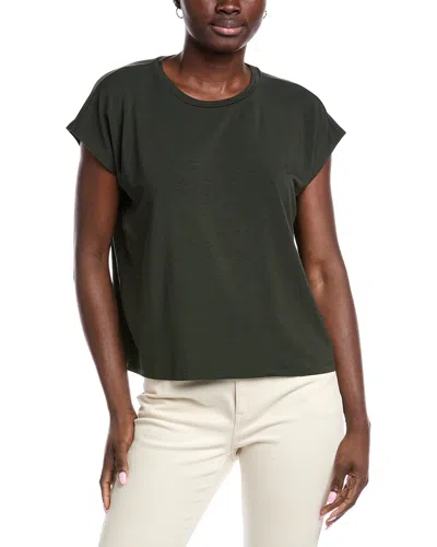 Eileen Fisher Boxy Top In Green