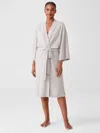 Eileen Fisher Brushed Cashmere Robe In Gray