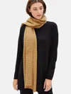 Eileen Fisher Brushed Recycled Cotton Herringbone Scarf