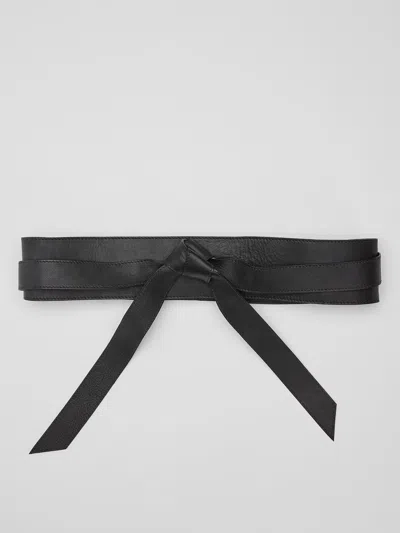 EILEEN FISHER BUTTERY LEATHER OBI BELT