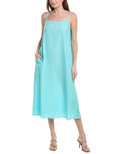Eileen Fisher Cami Dress In Blue
