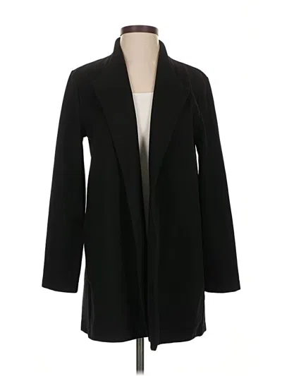 Pre-owned Eileen Fisher Cardigan Sweater In Black