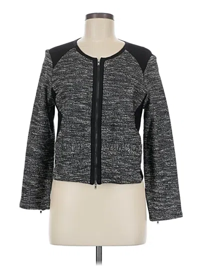 Pre-owned Eileen Fisher Cardigan Sweater In Black