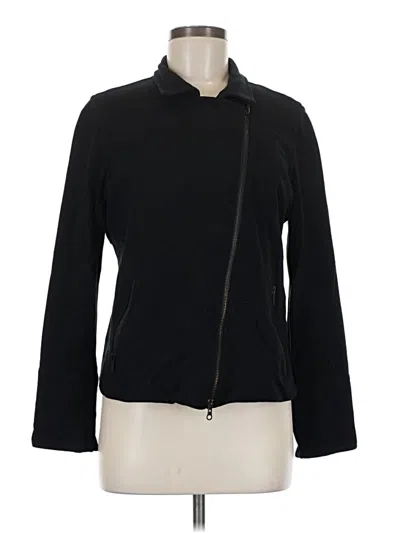 Pre-owned Eileen Fisher Cardigan Sweater In Black