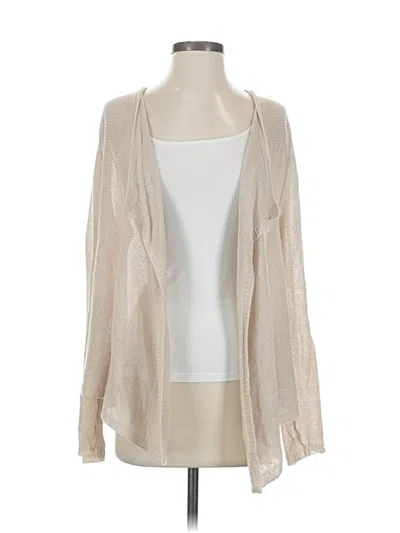 Pre-owned Eileen Fisher Cardigan Sweater In Brown