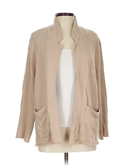 Pre-owned Eileen Fisher Cardigan Sweater In Brown