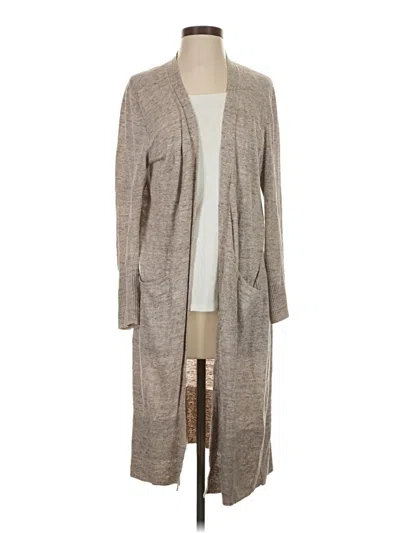 Pre-owned Eileen Fisher Cardigan Sweater In Brown