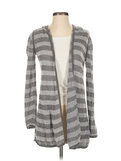 Pre-owned Eileen Fisher Cardigan Sweater In Gray