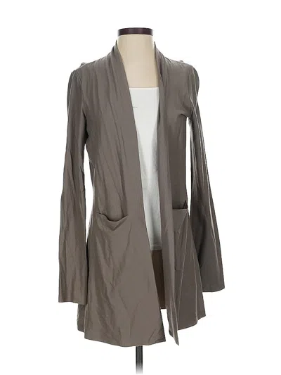 Pre-owned Eileen Fisher Cardigan Sweater In Gray