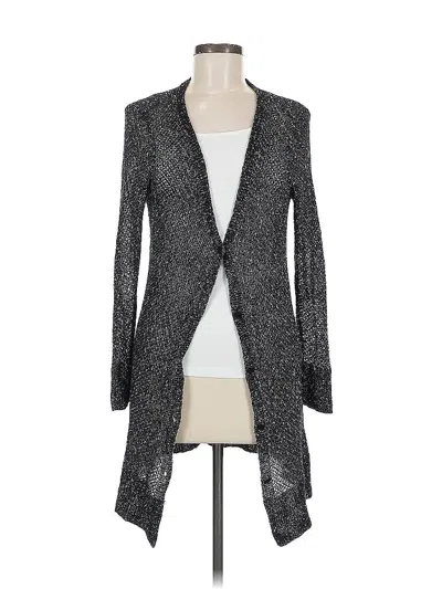 Pre-owned Eileen Fisher Cardigan Sweater In Gray