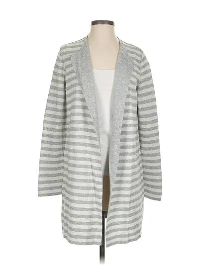 Pre-owned Eileen Fisher Cardigan Sweater In Gray