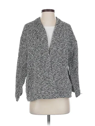 Pre-owned Eileen Fisher Cardigan Sweater In Gray