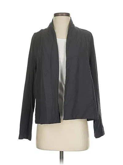 Pre-owned Eileen Fisher Cardigan Sweater In Gray