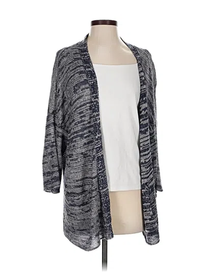 Pre-owned Eileen Fisher Cardigan Sweater In Gray