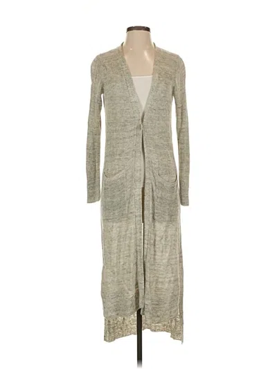 Pre-owned Eileen Fisher Cardigan Sweater In Gray