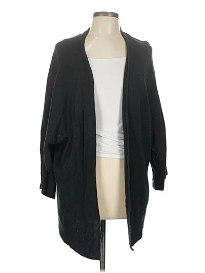 Pre-owned Eileen Fisher Cardigan Sweater In Gray