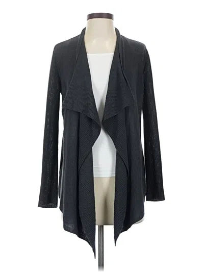 Pre-owned Eileen Fisher Cardigan Sweater In Gray