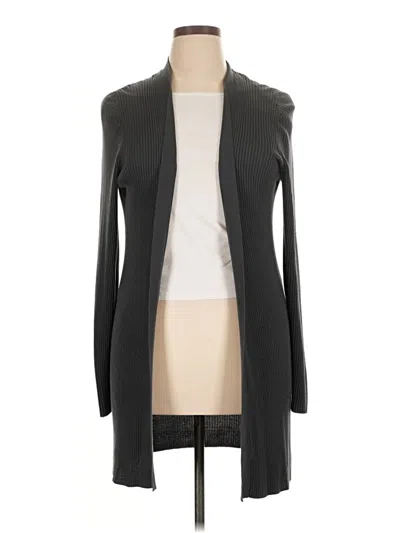 Pre-owned Eileen Fisher Cardigan Sweater In Gray