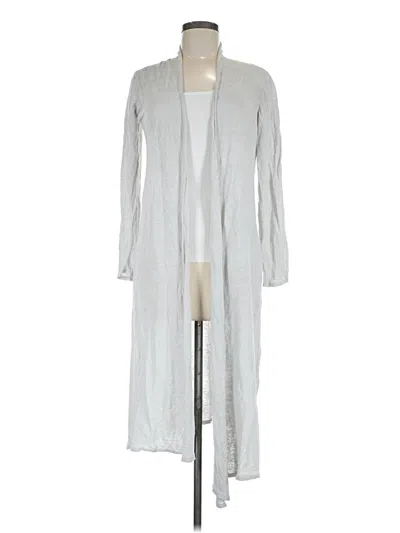 Pre-owned Eileen Fisher Cardigan Sweater In Gray