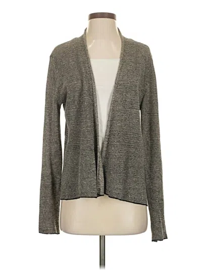 Pre-owned Eileen Fisher Cardigan Sweater In Gray