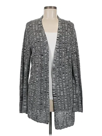 Pre-owned Eileen Fisher Cardigan Sweater In Gray