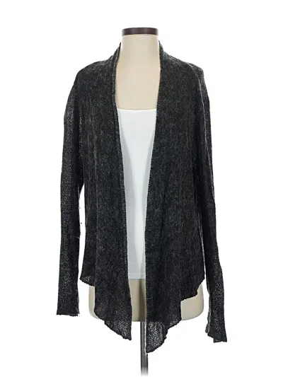 Pre-owned Eileen Fisher Cardigan Sweater In Gray