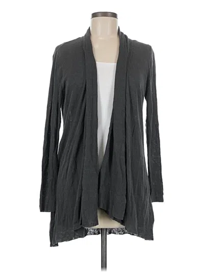 Pre-owned Eileen Fisher Cardigan Sweater In Gray