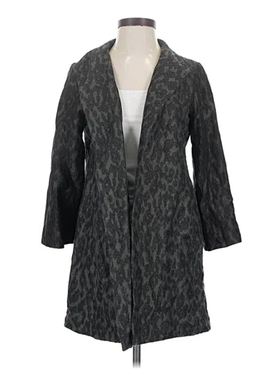 Pre-owned Eileen Fisher Cardigan Sweater In Gray